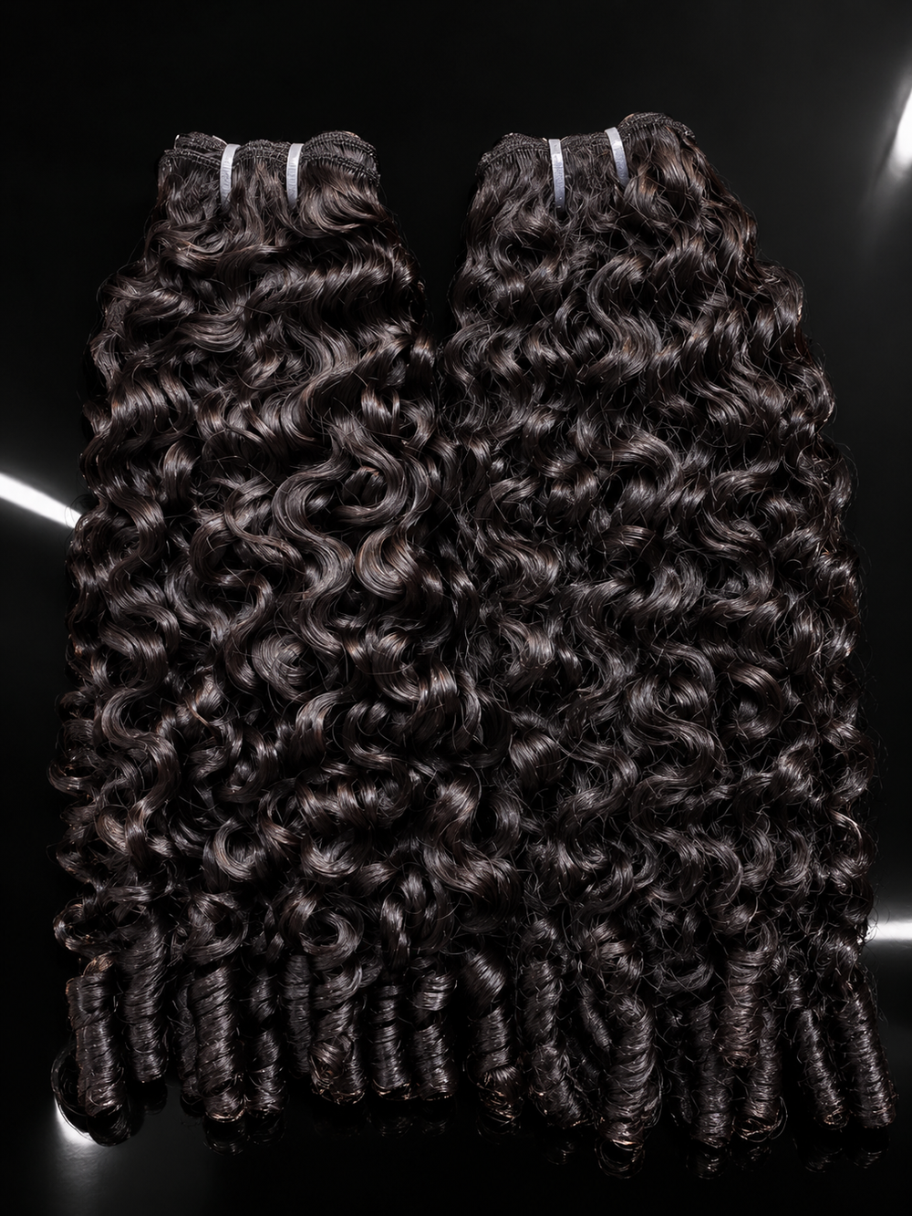 Raw Virgin Burmess Curl 1 pièce